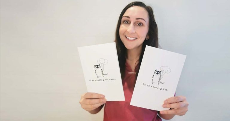 Katie writes ‘To an Amazing Vet’