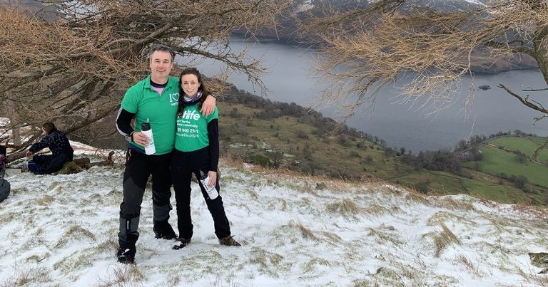 Hikers brave storm to complete first wellness walk of 2022
