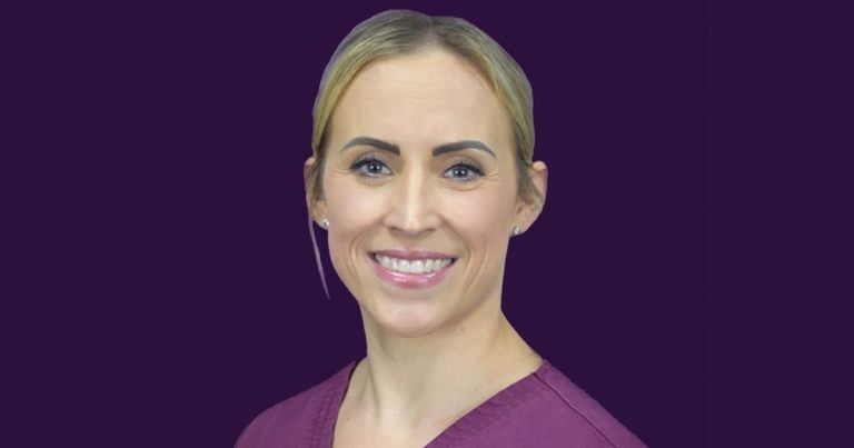 Oncology nurse celebrates exam success